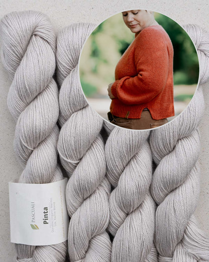 Pull Pamata | une coupe parfaite en fil Pinta de Pascuali