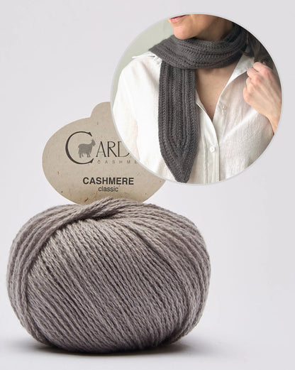 Pari Scarf | eleganter Schal aus Classic Cashmere von Cardiff