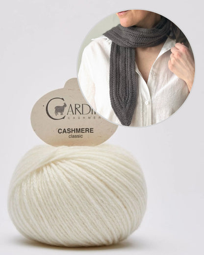 Pari Scarf | eleganter Schal aus Classic Cashmere von Cardiff