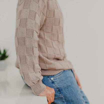 Camilo Pull | fin motif damier en Cumbria de Pascuali