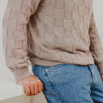 Camilo Pull | fin motif damier en Cumbria de Pascuali
