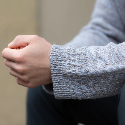 Granite Line Sweater | léger effet chiné de Puno et Suave de Pascuali