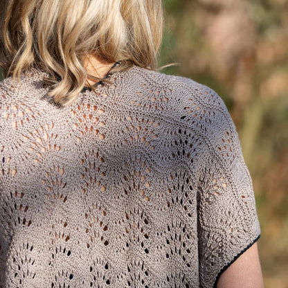 Chemise Oyster | motif fines vagues en Arctic Pearl de Pascuali