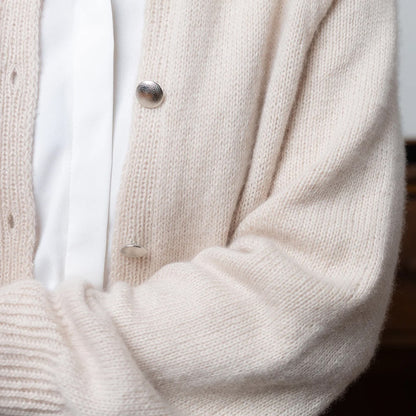 Gilet Velvet Line | Cardigan délicat en cachemire bio 6/28 de Pascuali
