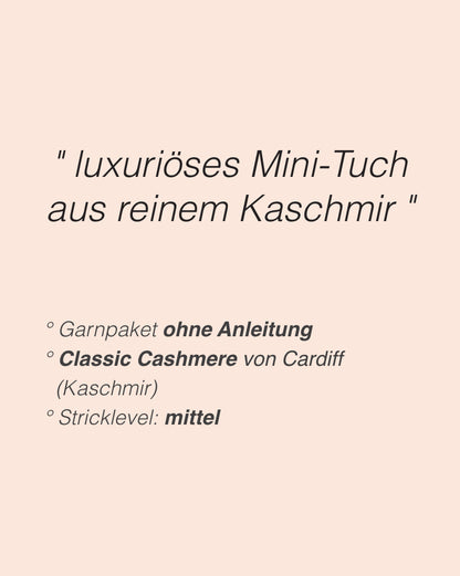 Patissière Scarf | fein und unglaublich weich aus Classic Cashmere von Cardiff