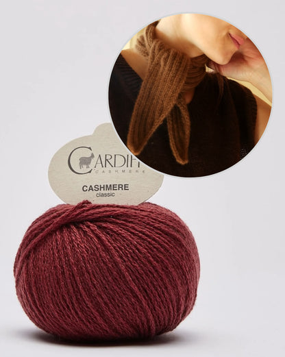 Patissière Scarf | fein und unglaublich weich aus Classic Cashmere von Cardiff