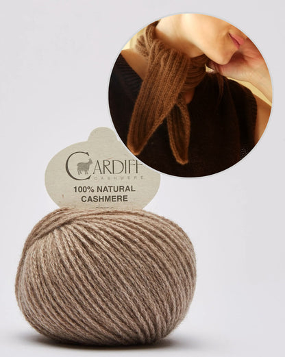 Patissière Scarf | fein und unglaublich weich aus Classic Cashmere von Cardiff