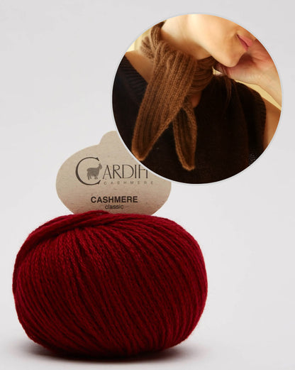 Patissière Scarf | fein und unglaublich weich aus Classic Cashmere von Cardiff