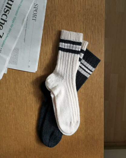 Basic Socks Light | fine pattern with soft 1 Class Cashmere from Mayflower Denmark