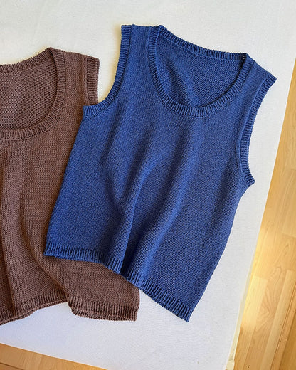 Thea Top | klassisch und lässig geschnitten aus Line von Sandnes Garn