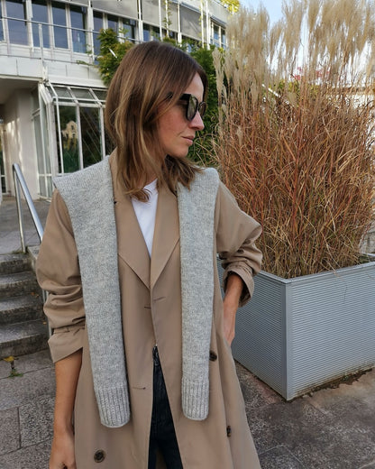 Fake Sweater Scarf von Paula-m mit Poppy von Sandnes Garn 4