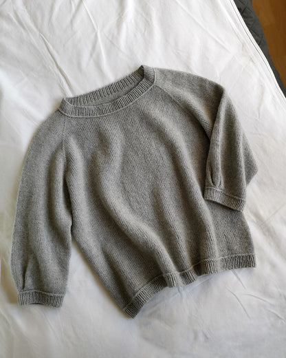Freestyle Sweater | Basic sweater with Cheeky Merino Joy from Rosy Green Wool 