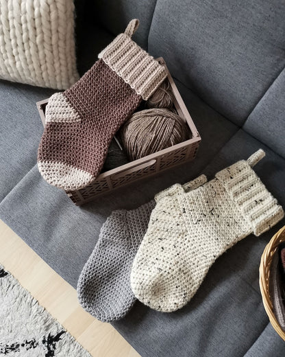 Nikolaus Stocking | festive from Fritidsgarn by Sandnes Garn