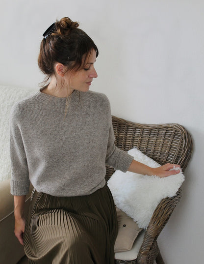 Robin Sweater | edler Kaschmir Pullover aus Classic Cashmere von Cardiff
