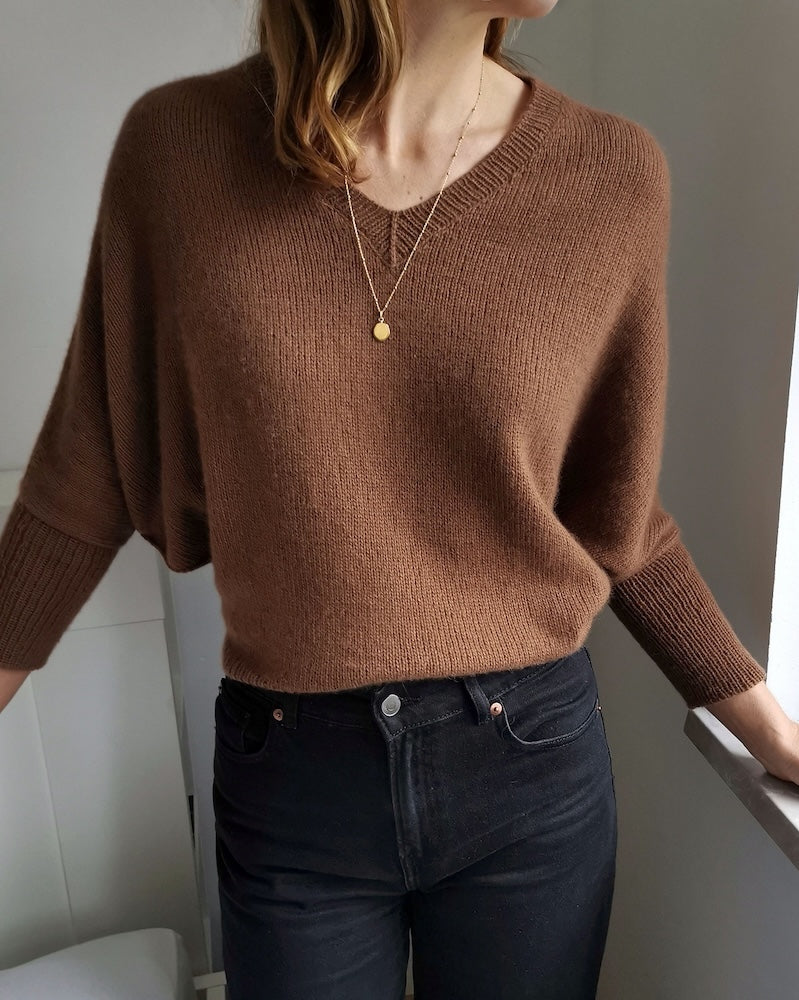 Robin Sweater V-Neck (PDF) - Instructions