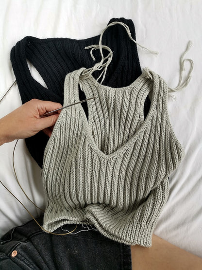 Zoe Top | avec un ajustement parfait en duo de Sandnes Garn