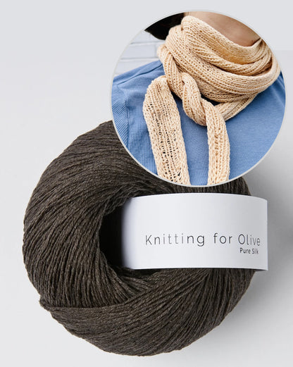 Mini-Tuch Perfect Summer Silk von Rabea von gute-garne mit Pure Silk von Knitting for Olive 17