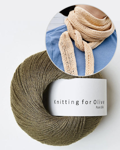 Mini-Tuch Perfect Summer Silk von Rabea von gute-garne mit Pure Silk von Knitting for Olive 15