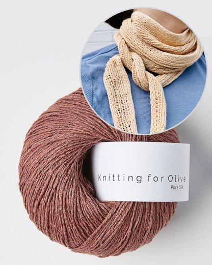 Mini-Tuch Perfect Summer Silk von Rabea von gute-garne mit Pure Silk von Knitting for Olive 11