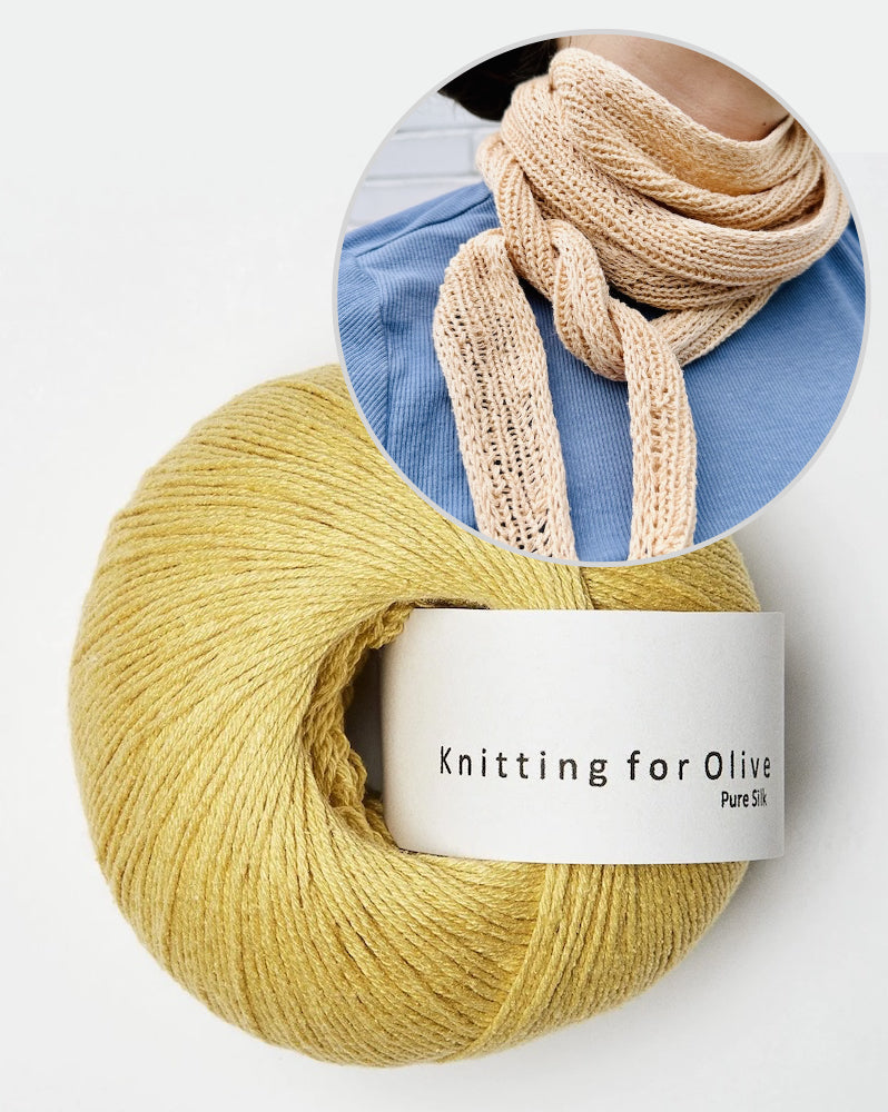 Mini-Tuch Perfect Summer Silk von Rabea von gute-garne mit Pure Silk von Knitting for Olive 8