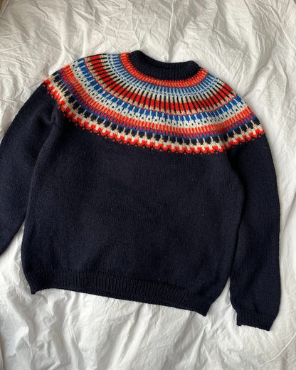 PetiteKnit Celeste Sweater Man aus Peer Gynt by PetiteKnit von Sandnes Garn 2