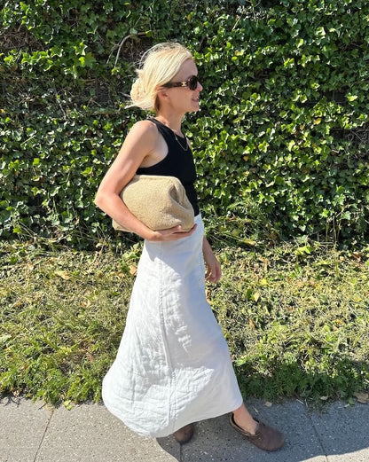 Cleo Clutch von PetiteKnit mit Crealino von Lang Yarns 3