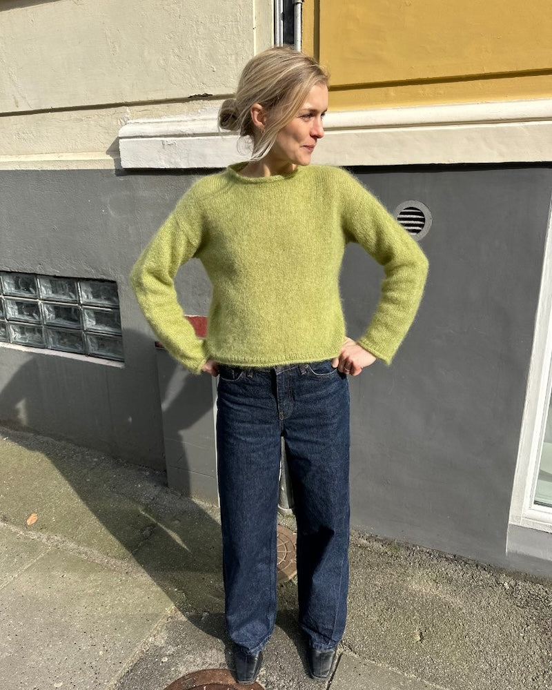 PetiteKnit Cloud Blouse mit Tynn Silk Mohair von Sandnes Garn 3