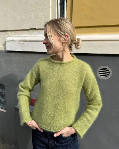 PetiteKnit Cloud Blouse mit Tynn Silk Mohair von Sandnes Garn 7