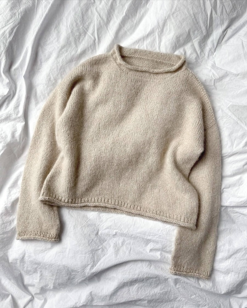 PetiteKnit Cloud Blouse mit Bruschlight von Cardiff Cashmere 3