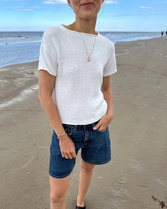 Cloud Tee - Silka Edition | schimmernd und super weich aus Silka von Cardiff Cashmere