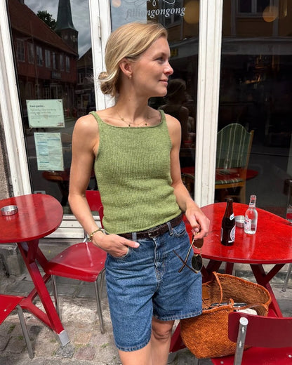 Emmy Top - Sandnes | delicate camisole top made from Tynn Line by Sandnes Garn