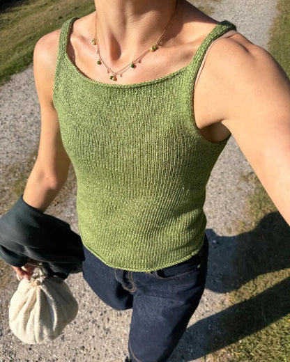 Emmy Top - Sandnes | delicate camisole top made from Tynn Line by Sandnes Garn