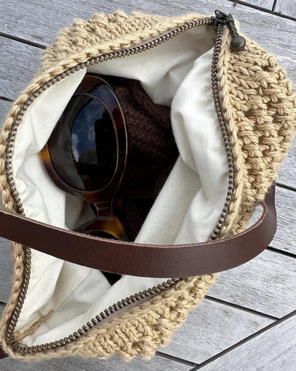 Florence Bag von PetiteKnit mit Crealino von Lang Yarns 10