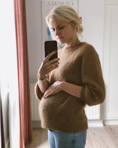 Fortune Sweater | délicat porte-bonheur en Tynn Silk Mohair de Sandnes Garn