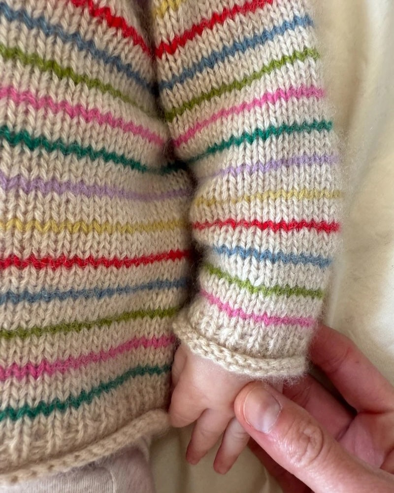 PetiteKnit Frankie Sweater Baby mit Classic Cashmere von Cardiff 4