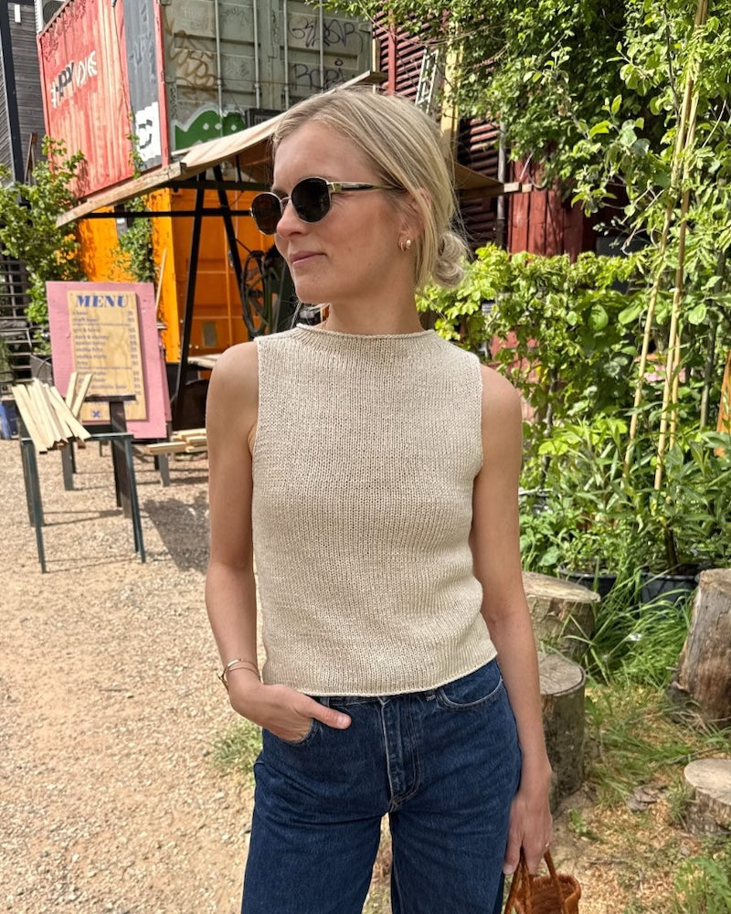 Ivy Top von PetiteKnit mit Tynn Line von Sandnes Garn 4