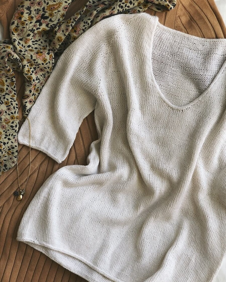 PetiteKnit Kumulus Tee mit Pure Silk von Knitting for Olive 4
