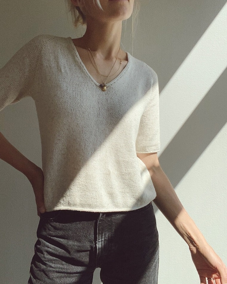 PetiteKnit Kumulus Tee mit Pure Silk von Knitting for Olive 5