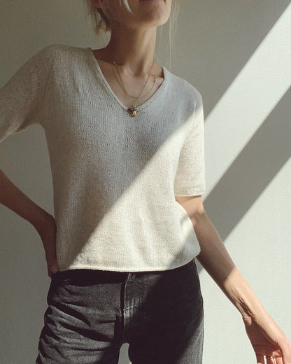 PetiteKnit Kumulus Tee mit Pure Silk von Knitting for Olive 5