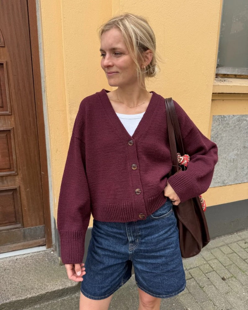 PetiteKnit Scarlet Cardigan mit Double Sunday / by PetiteKnit von Sandnes Garn 3