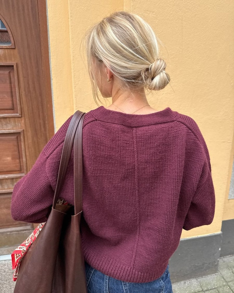 PetiteKnit Scarlet Cardigan mit Double Sunday / by PetiteKnit von Sandnes Garn 5