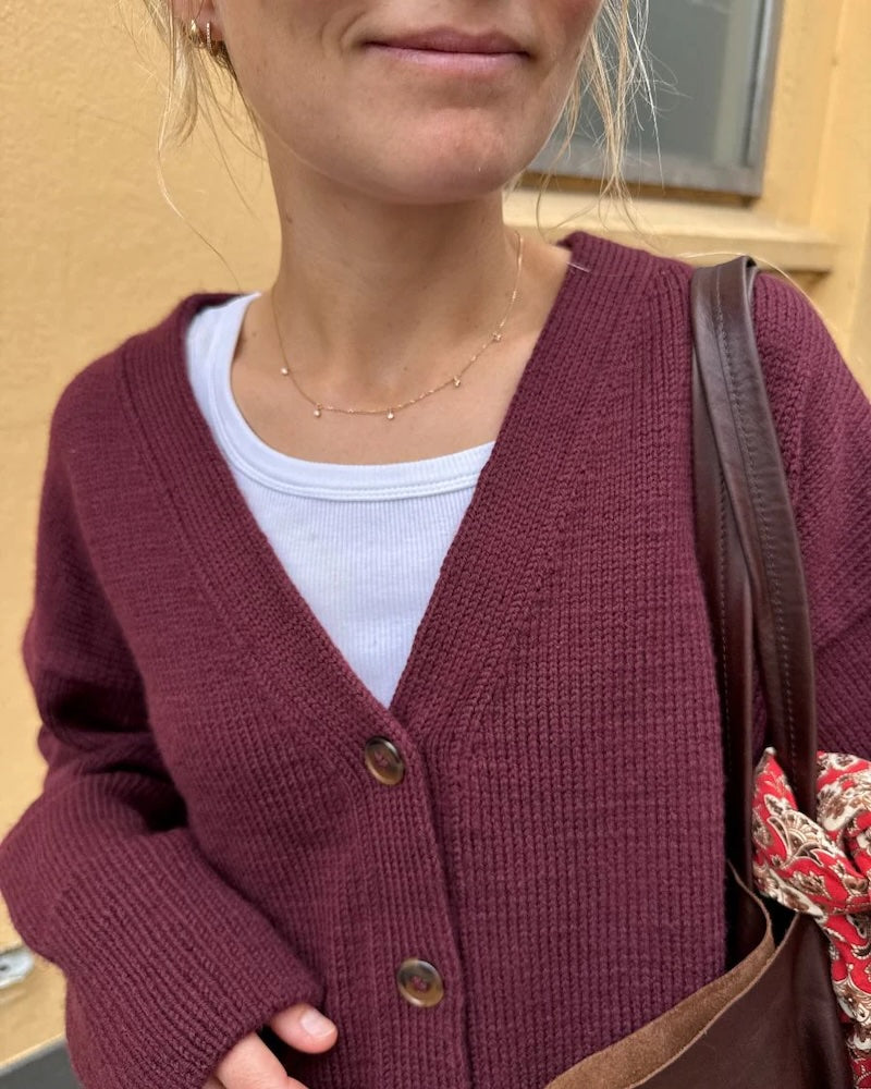 PetiteKnit Scarlet Cardigan mit Double Sunday / by PetiteKnit von Sandnes Garn 8