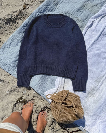 Vega Sweater | klassieke trui van Double Sunday van Sandnes Garn