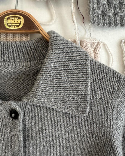 Petra Jacket | eleganta silta jaka no Heavy Merino dzijas, zīmols Knitting for Olive