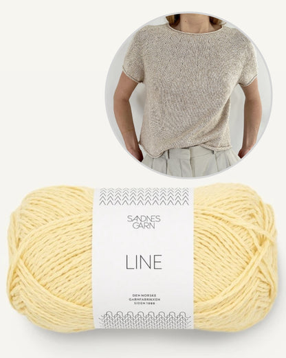 Plain Yoke Tee | from Line also for beginners 