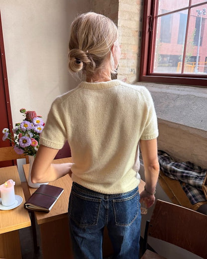 Poppy T-särk | imepehme särk lõngast Classic Cashmere, tootjalt Cardiff