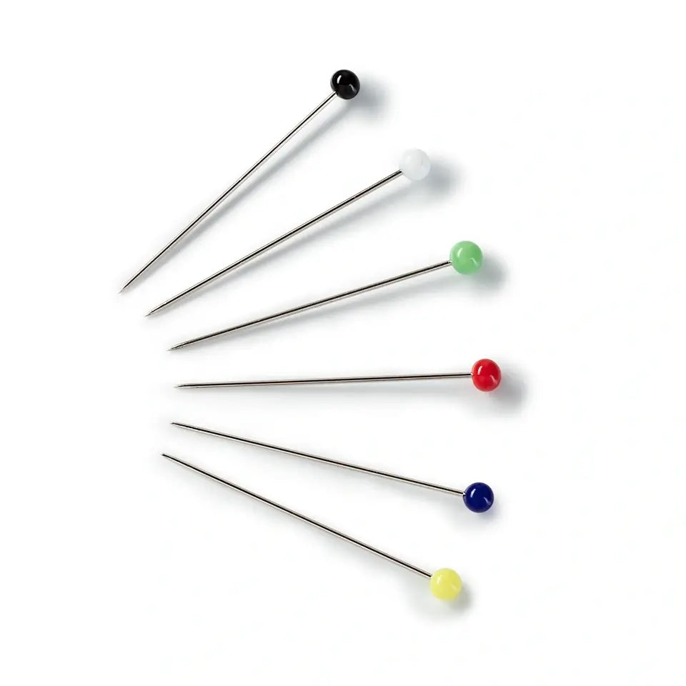 Épingles à tête en verre 