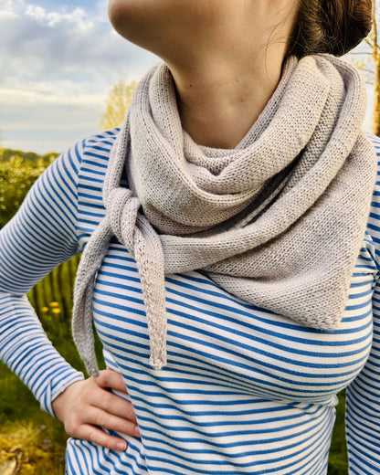 Das einfachste Tuch der Welt | lässig weich aus Cheeky Merino Joy von Rosy Green Wool