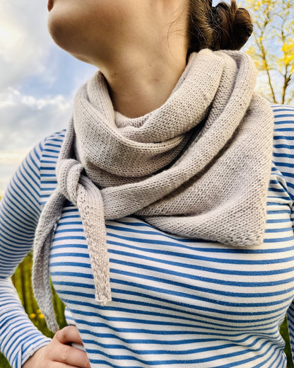 Das einfachste Tuch der Welt | lässig weich aus Cheeky Merino Joy von Rosy Green Wool