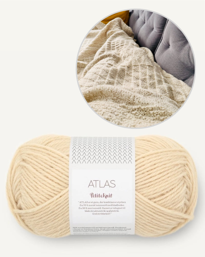 Rabea von gute-garne Jahresdecke mit Atlas von Sandnes Garn 23